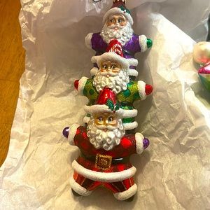 Christopher Radko All Stars Santa